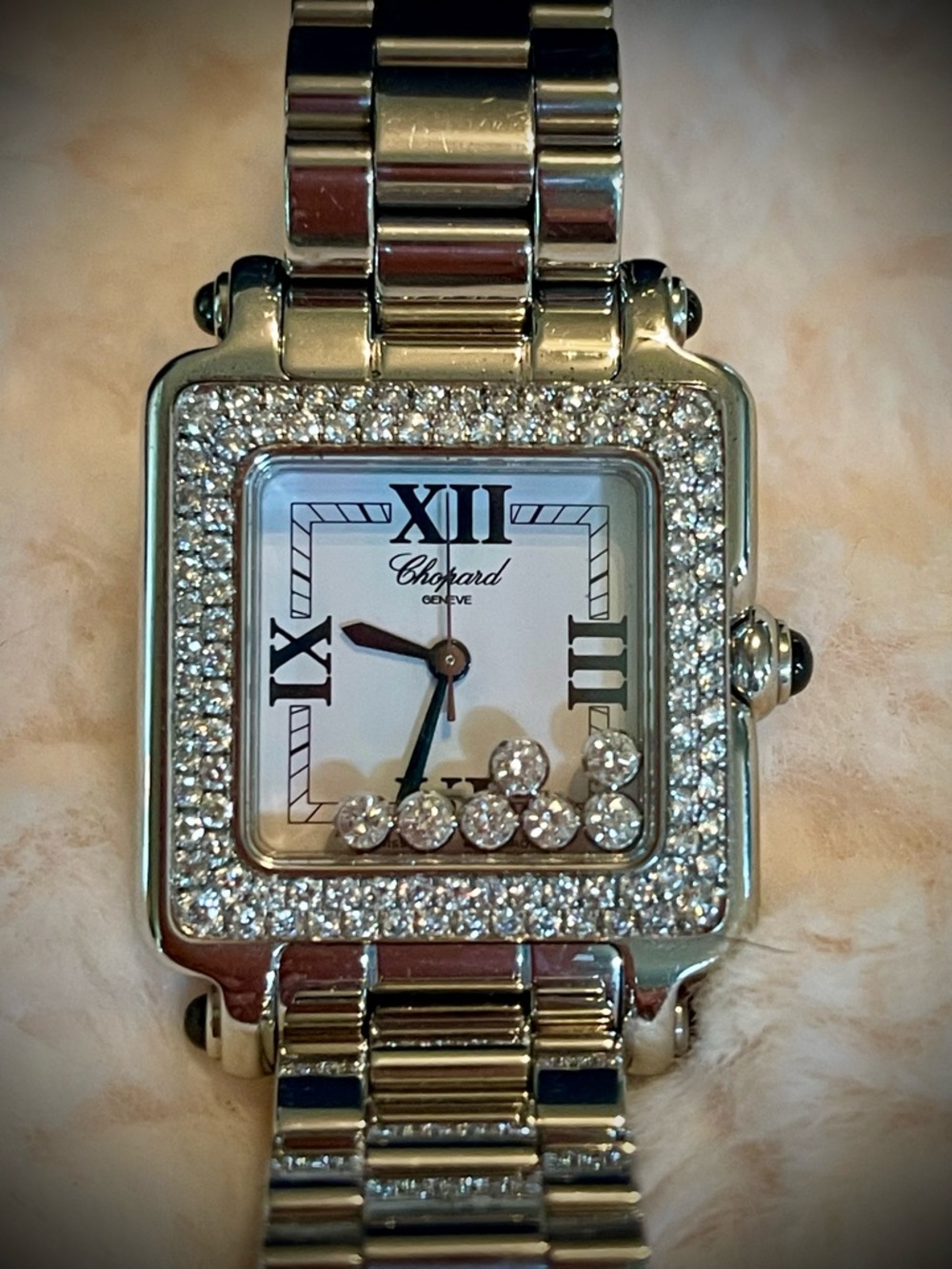 Chopard Happy Diamonds Women's Watch with Diamond Bezel - Picture 9 of 15